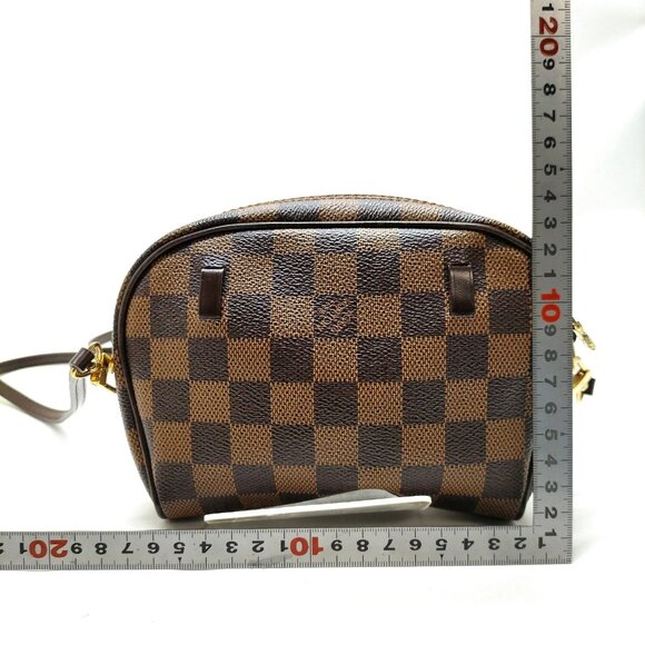 Authentic Louis Vuitton Pochette Ipanema Brown Damier Shoulder Bag mn776-112925 - Picture 2 of 16